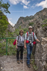 Разходка по пътеката в каньон Матка