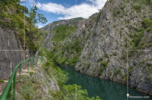 Пътеката покрай езерото Матка