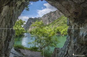 По панорамната пътека на каньон Матка