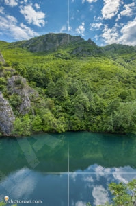 Гледка от пътеката в каньон Матка