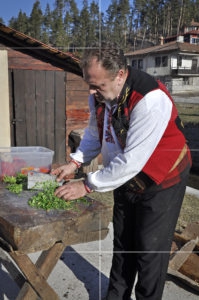 Ангел Ангелов - организатор на фестивала на автентичната кухня "Кулинарен историк"