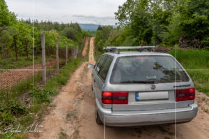Мегалит над село Бузовград - черният път покрай погребите