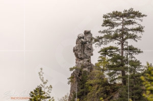 Скални форми по пътя към водопад "Сувчарско пръскало"