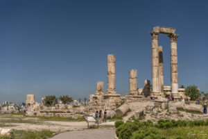 Храмът на Херкулес в Цитаделата, Аман