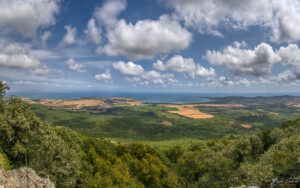 Панорамната гледка от Бакърлъка