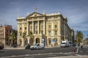 Gobierno Militar de Barcelona" (военна администрация на Барселона) издигната между 1927 и 1930 г.