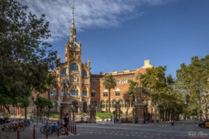 Болничен комплекс Sant Pau построен между 1902 и 1930 година