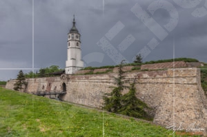 Белградска крепост - Портата Сахат и часовниковата кула