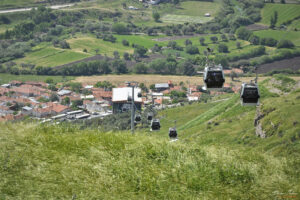 Кабинковият лифт от Бергама до Пергамския акропол
