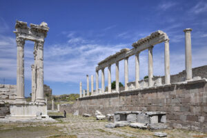 Пергамския акропол - Храмът на Траян