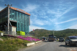 Долна станция на лифта за Пергамския акропол