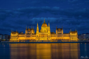 Нощна Будапеща - Унгарският парламент