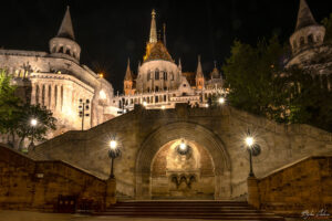 Нощна Будапеща - Стълбището Шулек