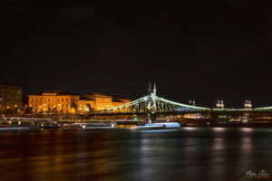 Нощна Будапеща - мост Либерти