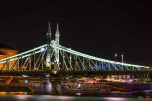 Нощна Будапеща - мост Либерти