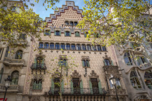 Casa Amatller в Барселона по проект на Josep Puig i Cadafalch през 1900 г.
