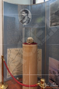 Черепа на сръбския войвода Стеван Синелич в Челе кула (Skull Tower)