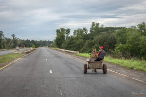 Autopista Nacional, Куба -поредна двуколка по магистралата