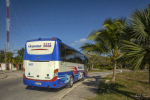 Последен кадър от нашият автобус преди да се насочим към летището