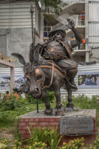 Статуя на Санчо Панса в Хавана, Куба