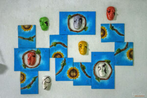 Декорации на стената на частна квартира за нощувки в Куба