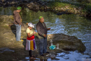 Подготовка на ритуал жертвоприношение при Сантерия
