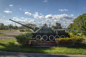 Залива на прасетата, Куба - танкът на Фидел Кастро