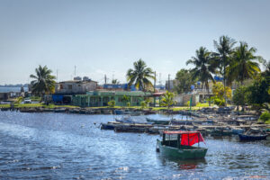 Залива на прасетата, Куба - рибарското пристанище