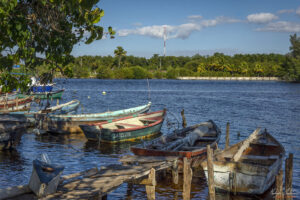 Залива на прасетата, Куба - традиционни кубински рибарски лодки