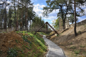 Цари Мали град и подхода към детския въжен парк