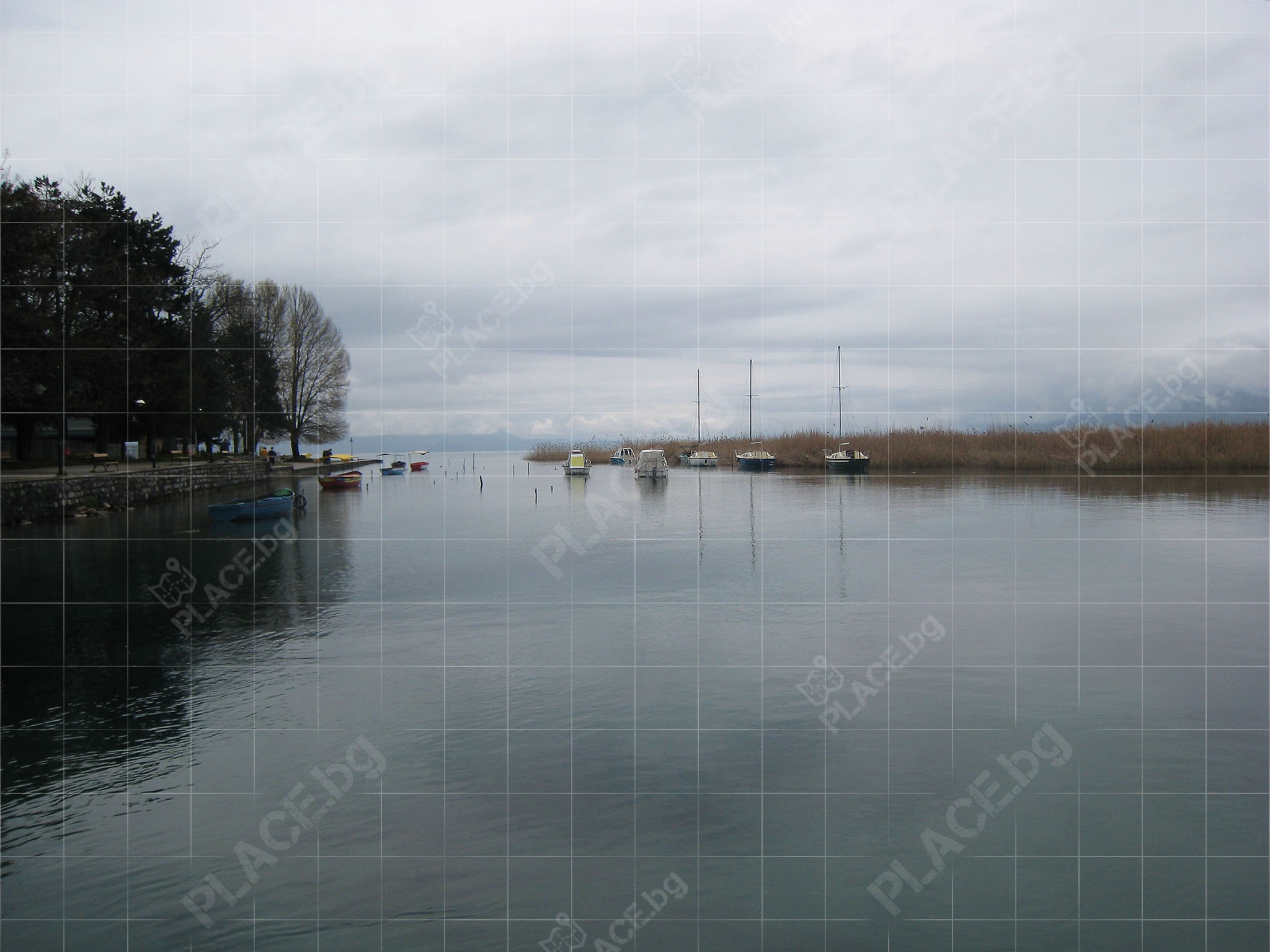 Охридското езеро при Струга