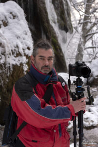 Етрополски водопад Варовитец - зад кадър