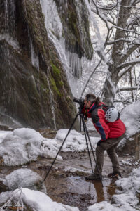 Етрополски водопад Варовитец - зад кадър