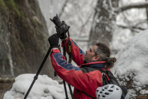 Етрополски водопад Варовитец - зад кадър