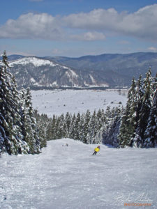 Ски пистата над село Говедарци