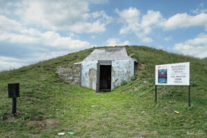 Входа на тракийската гробница под Сарафова могила
