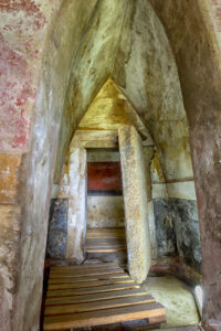 Преддверието на тракийската гробница под Сарафова могила