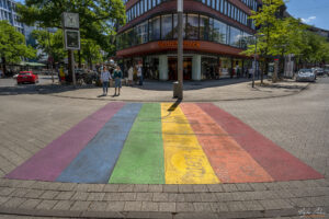 Пешеходните пътеки в историческия център на Хановер