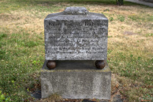 Плоча-мемориал посветена на Георг Фридрих барон фон Беринг - висш офицер от Кралския германски легион