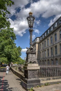 18. Мостът при замъка Лайне (Die Leineschlossbr&uuml;cke)