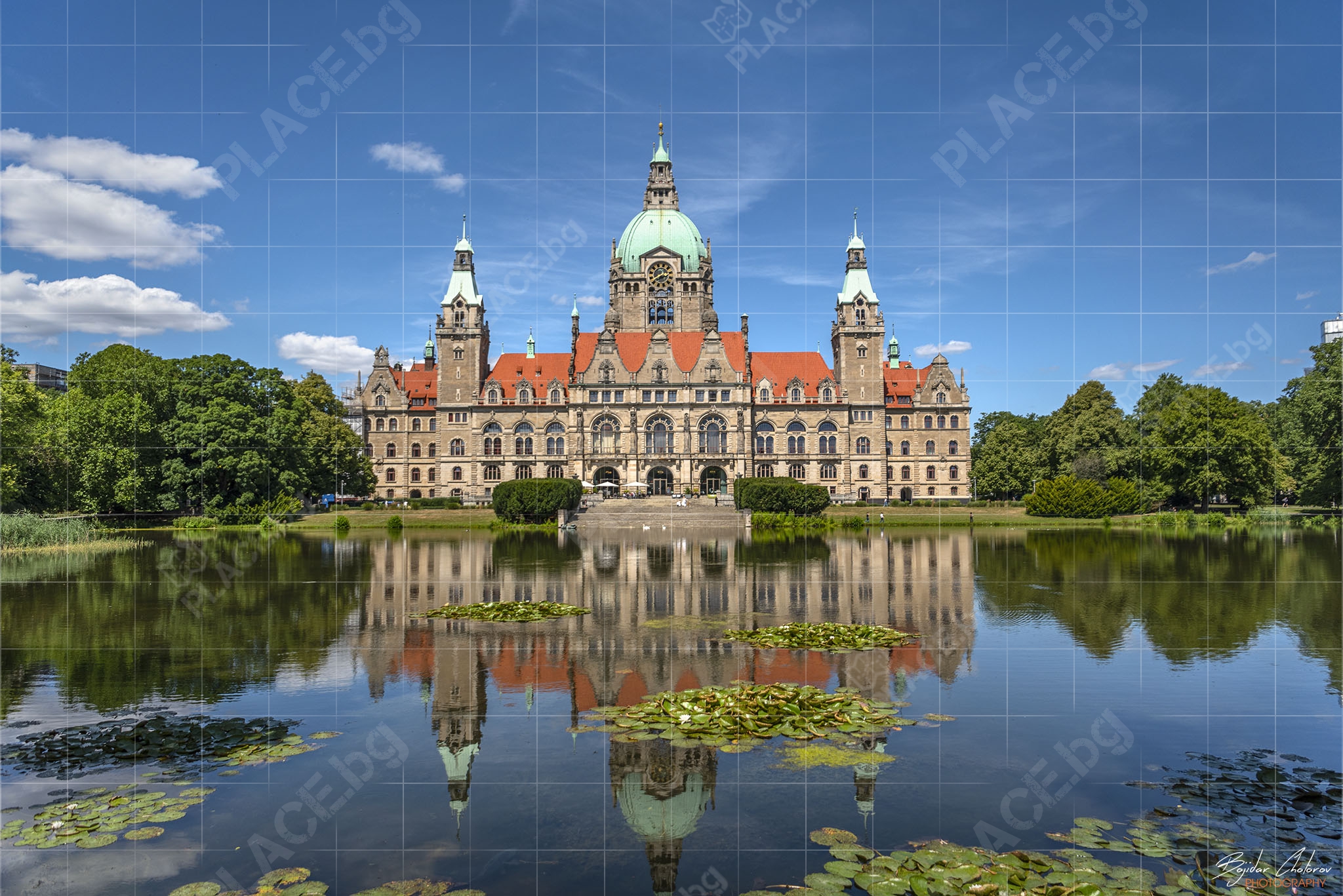 Червената нишка на Хановер - Новото кметство (Neue Rathaus)