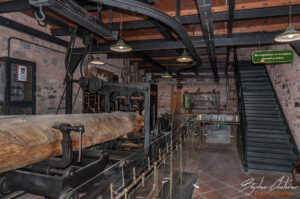 Възстановка на дъскорезница и стругарска работилница