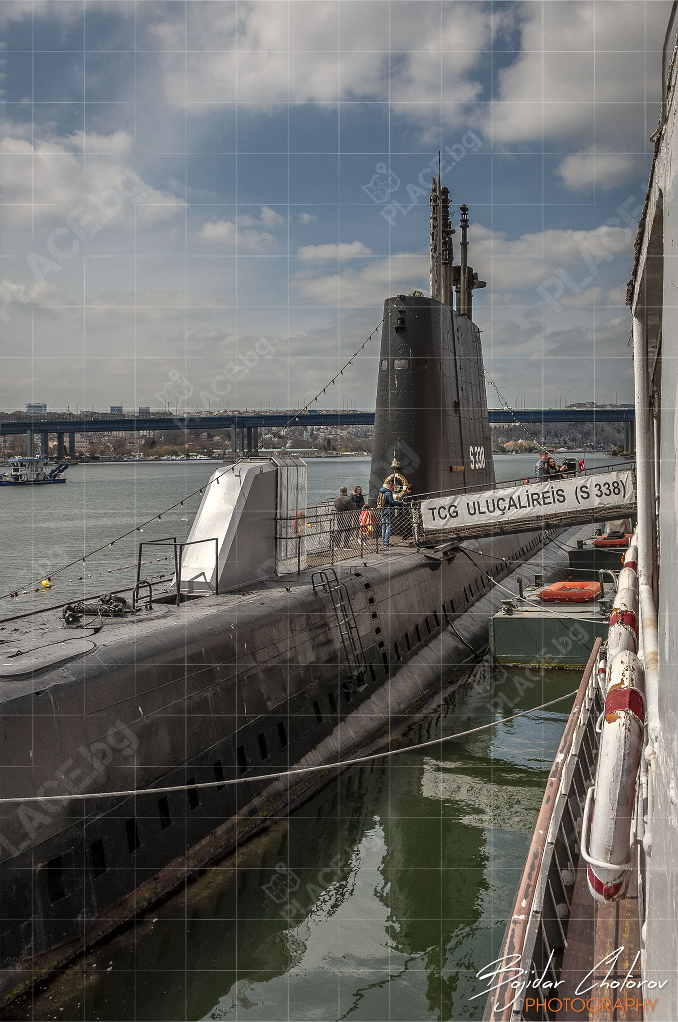 Подводница TCG Uluçalireis (S-338) в Rahmi M. Koç Musesi