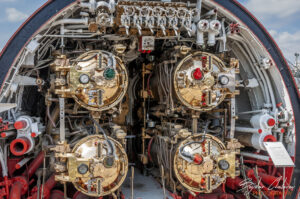 Разрез на торпедният отсек на подводницата