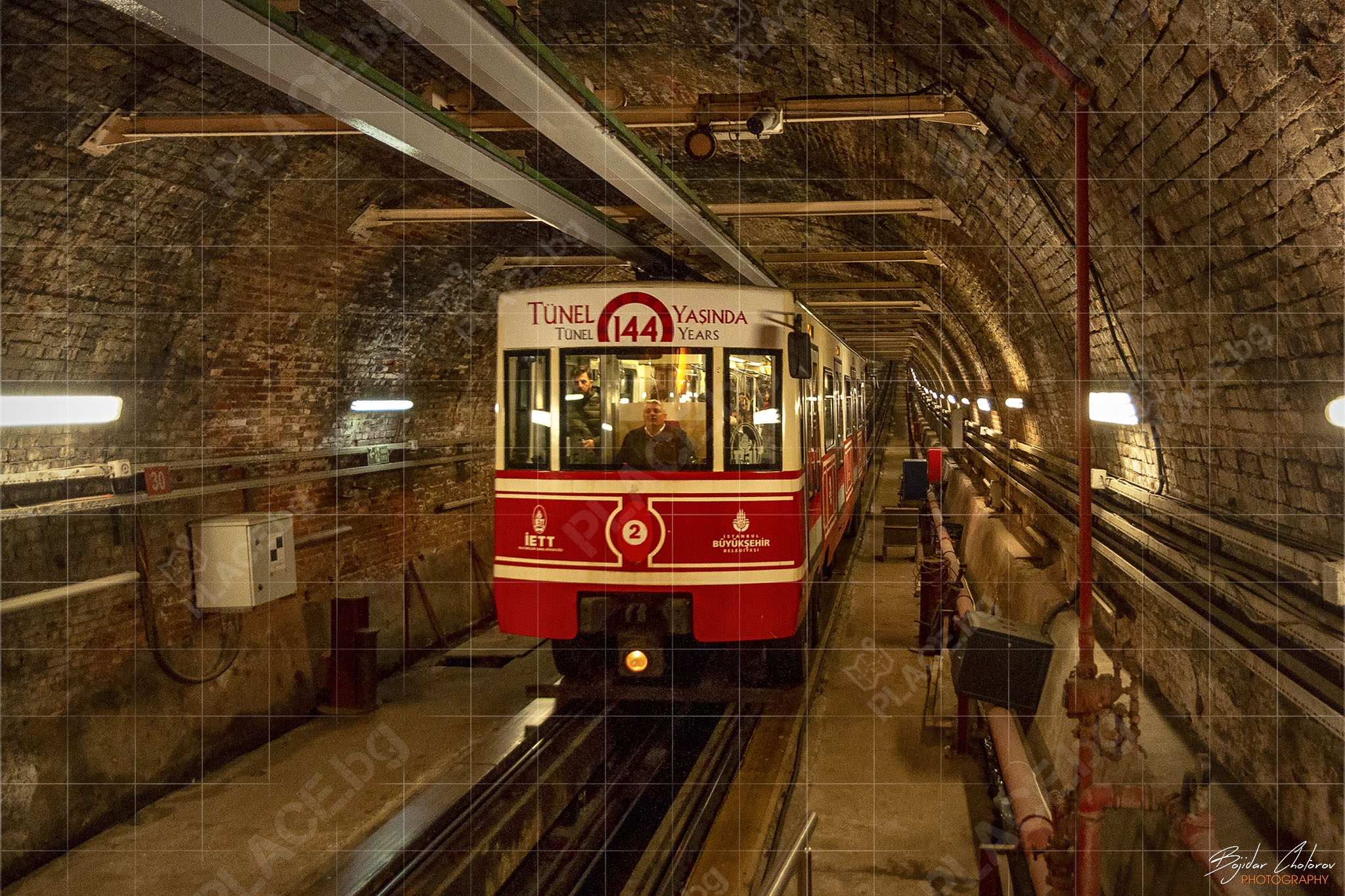 Исторически фуникуляр Tünel в Истанбул