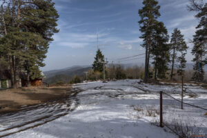 Изоставената ски писта Бяла черква