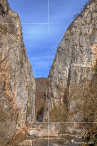 Ждрелото на река Ерма край Трън