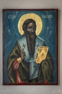 Икона на Свети Василий в кътинския манастир