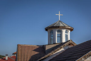 Новопостроеният храм Свети Четиридесет мъченици