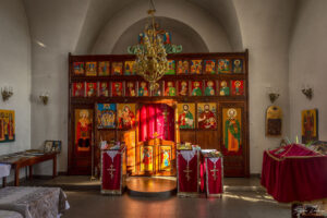 Кътински манастир - олтара на храм Свети Четиридесет мъченици